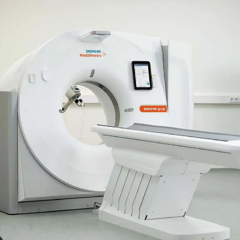 Exame de Tomografia Computadorizada na Clinoson, em Porto Alegre