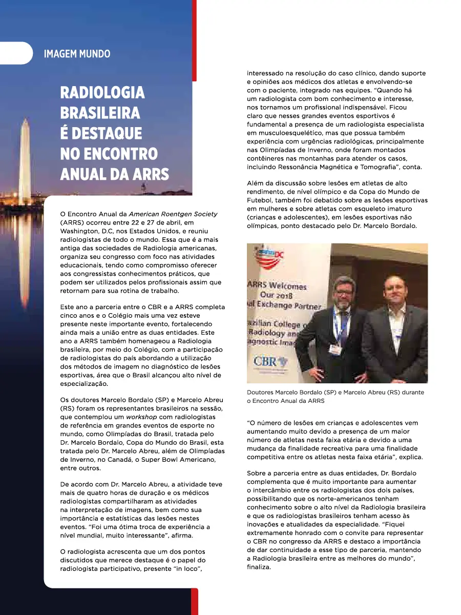 Destaque em evento internacional